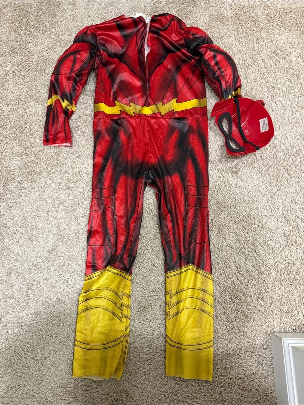 The Flash Kids Costume - Official Superhero Suit (youth medium)